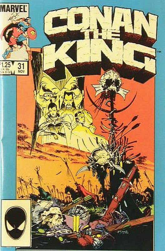 Cover of Conan the King (Vol 1) #31. One of 250,000 Vintage American Comics on sale from Krypton!