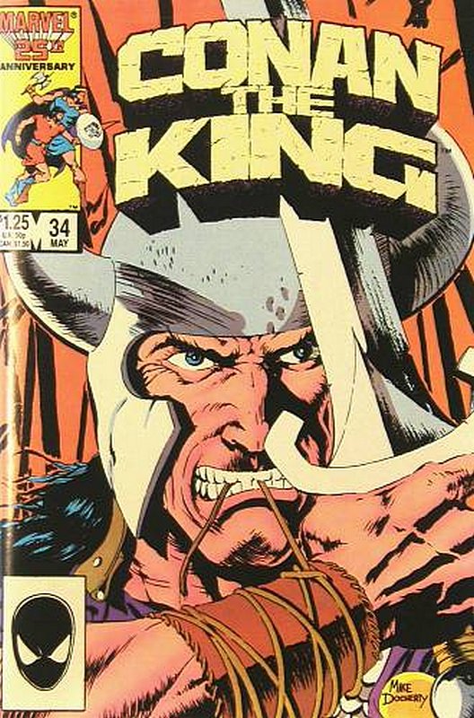 Cover of Conan the King (Vol 1) #34. One of 250,000 Vintage American Comics on sale from Krypton!