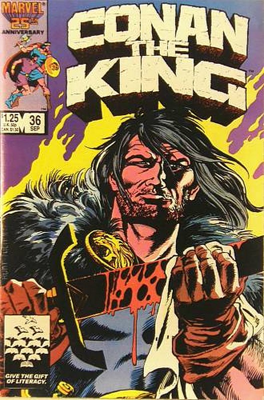 Cover of Conan the King (Vol 1) #36. One of 250,000 Vintage American Comics on sale from Krypton!