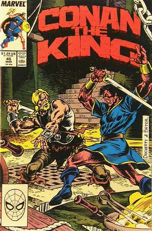 Cover of Conan the King (Vol 1) #45. One of 250,000 Vintage American Comics on sale from Krypton!
