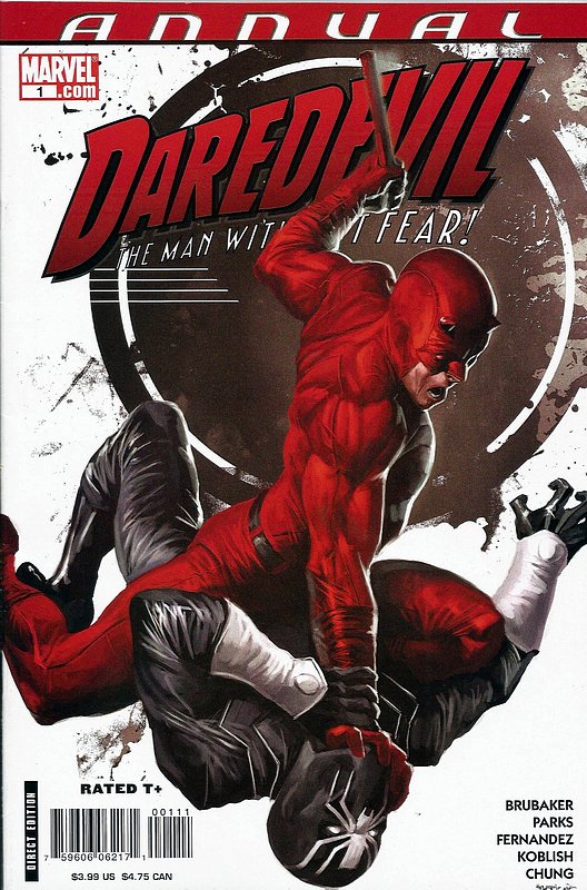 Cover of Daredevil Annual (Vol 2) #1. One of 250,000 Vintage American Comics on sale from Krypton!