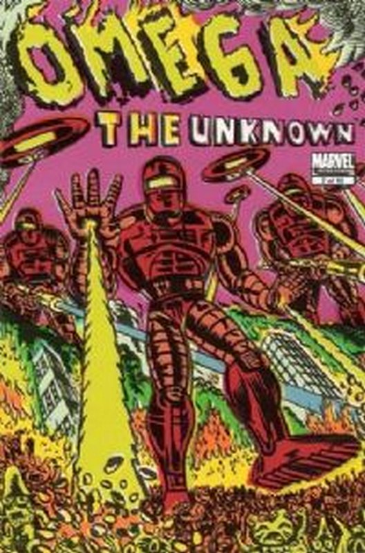 Cover of Omega The Unknown (2007 Ltd) #7. One of 250,000 Vintage American Comics on sale from Krypton!