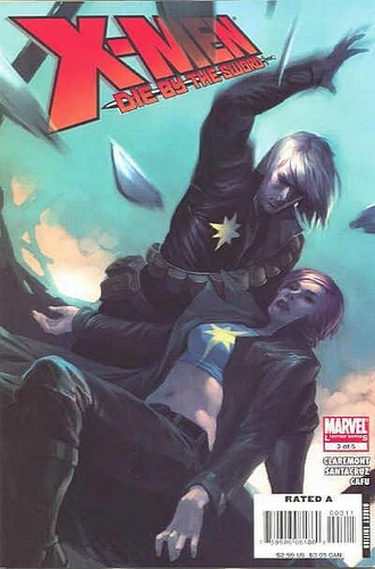 Cover of X-Men: Die by the sword (2007 Ltd) #3. One of 250,000 Vintage American Comics on sale from Krypton!