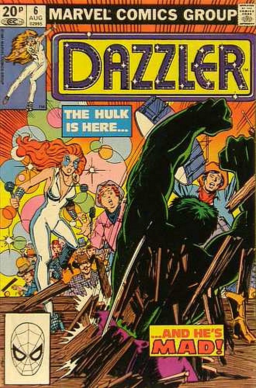 Cover of Dazzler (Vol 1) #6. One of 250,000 Vintage American Comics on sale from Krypton!