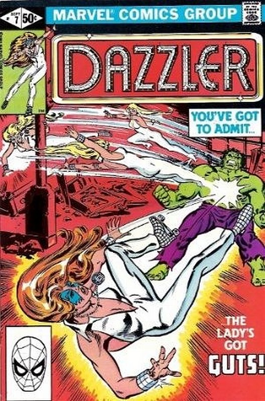 Cover of Dazzler (Vol 1) #7. One of 250,000 Vintage American Comics on sale from Krypton!