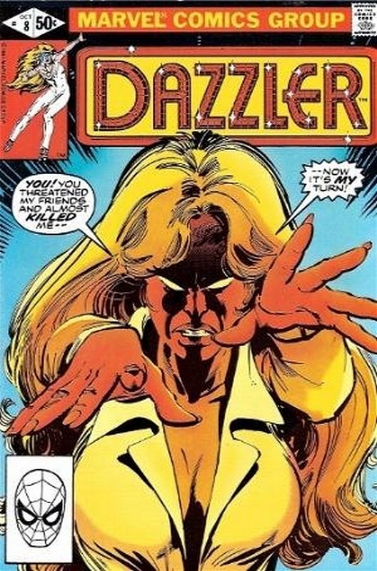 Cover of Dazzler (Vol 1) #8. One of 250,000 Vintage American Comics on sale from Krypton!