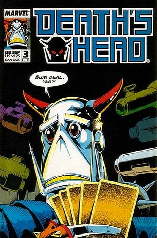 Cover of Deaths Head (Vol 1) #3. One of 250,000 Vintage American Comics on sale from Krypton!