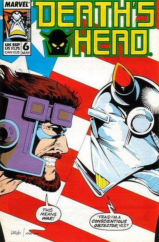 Cover of Deaths Head (Vol 1) #6. One of 250,000 Vintage American Comics on sale from Krypton!