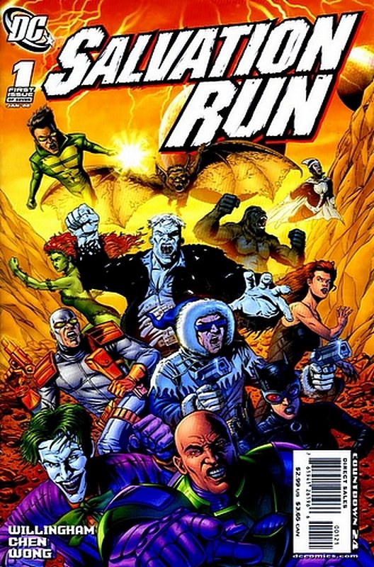 Cover of Salvation Run (2007 Ltd) #1. One of 250,000 Vintage American Comics on sale from Krypton!