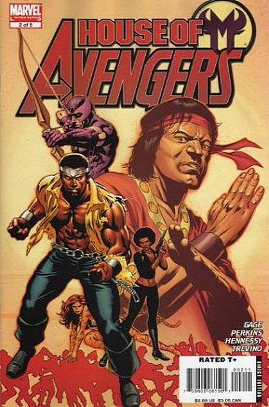 Cover of House of M: Avengers (2007 Ltd) #2. One of 250,000 Vintage American Comics on sale from Krypton!