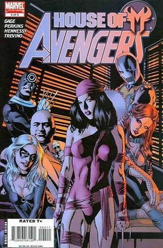 Cover of House of M: Avengers (2007 Ltd) #4. One of 250,000 Vintage American Comics on sale from Krypton!