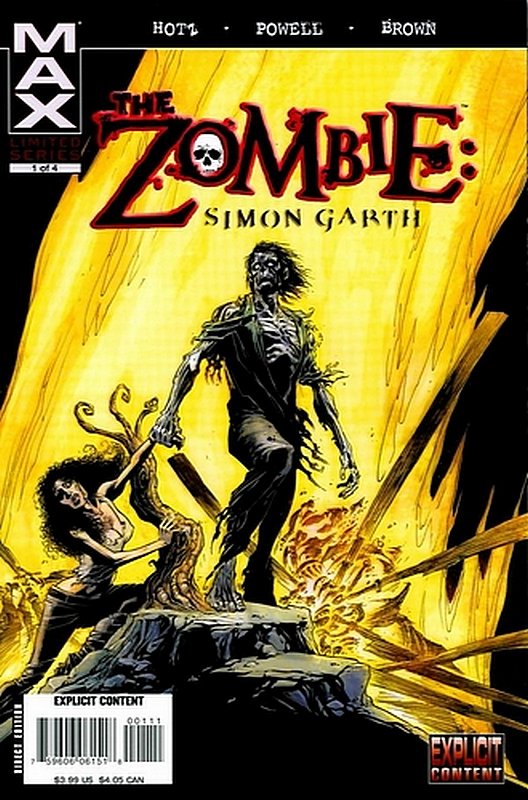 Cover of Zombie: Simon Garth (2007 Ltd) #1. One of 250,000 Vintage American Comics on sale from Krypton!