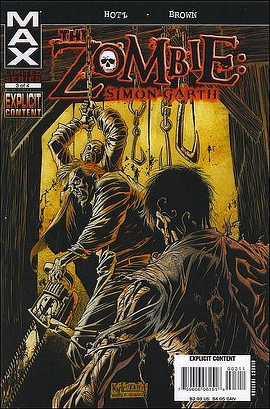 Cover of Zombie: Simon Garth (2007 Ltd) #3. One of 250,000 Vintage American Comics on sale from Krypton!