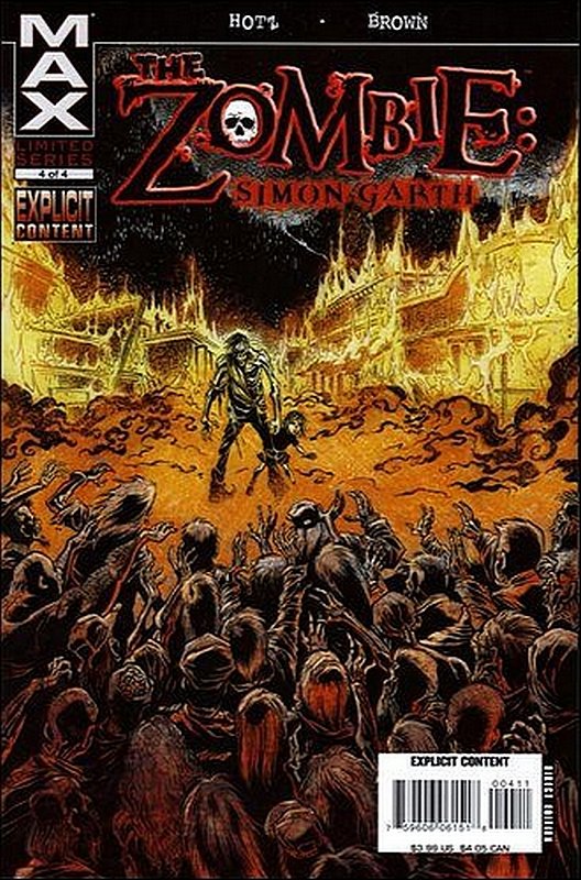 Cover of Zombie: Simon Garth (2007 Ltd) #4. One of 250,000 Vintage American Comics on sale from Krypton!