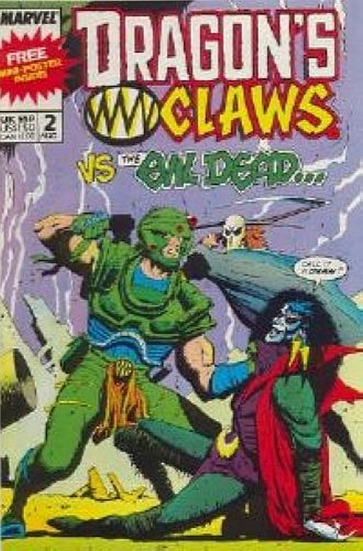 Cover of Dragons Claws (Vol 1) #2. One of 250,000 Vintage American Comics on sale from Krypton!