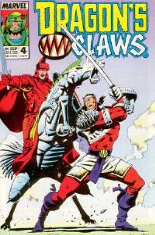Cover of Dragons Claws (Vol 1) #4. One of 250,000 Vintage American Comics on sale from Krypton!