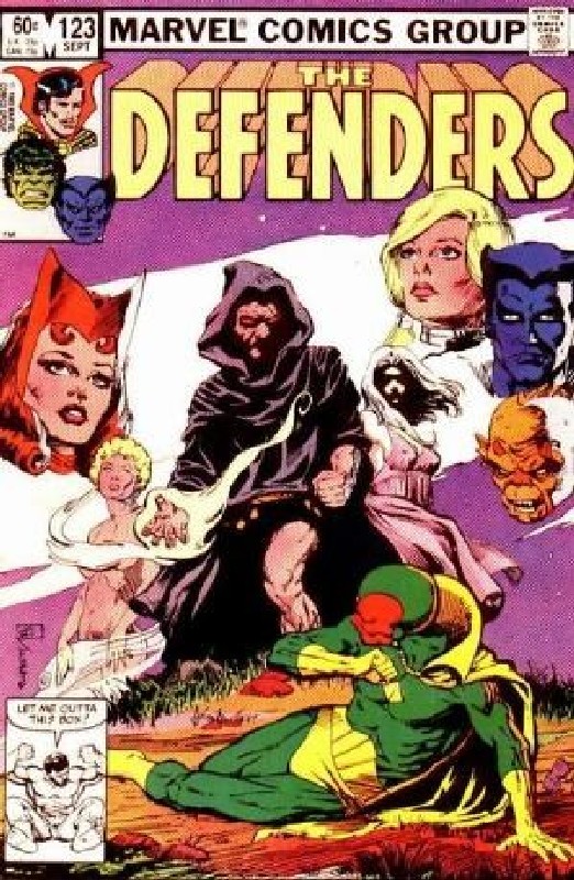 Cover of Defenders (Vol 1) #123. One of 250,000 Vintage American Comics on sale from Krypton!