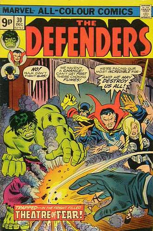 Cover of Defenders (Vol 1) #30. One of 250,000 Vintage American Comics on sale from Krypton!