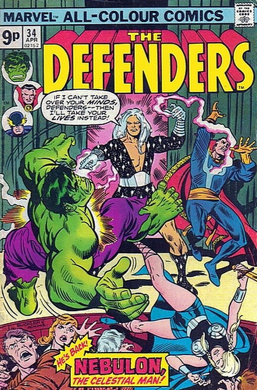 Cover of Defenders (Vol 1) #34. One of 250,000 Vintage American Comics on sale from Krypton!