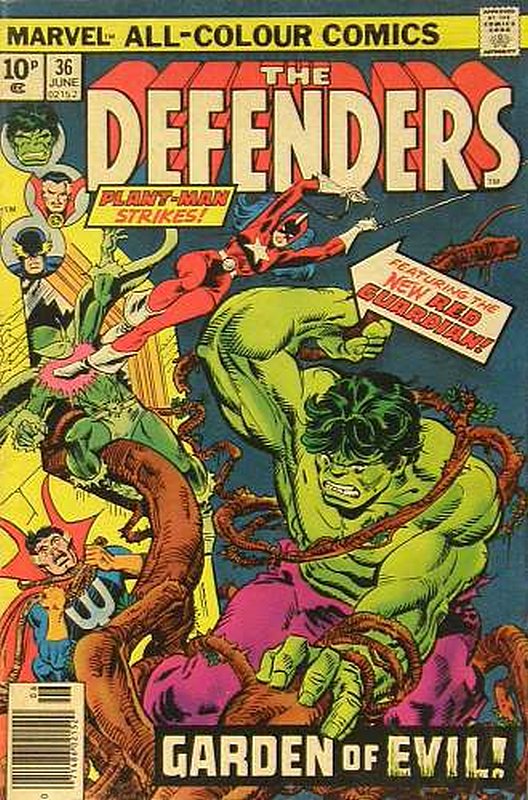 Cover of Defenders (Vol 1) #36. One of 250,000 Vintage American Comics on sale from Krypton!