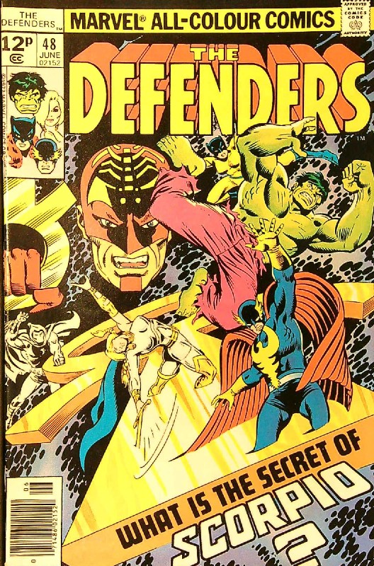 Cover of Defenders (Vol 1) #48. One of 250,000 Vintage American Comics on sale from Krypton!