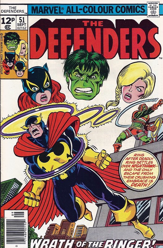 Cover of Defenders (Vol 1) #51. One of 250,000 Vintage American Comics on sale from Krypton!