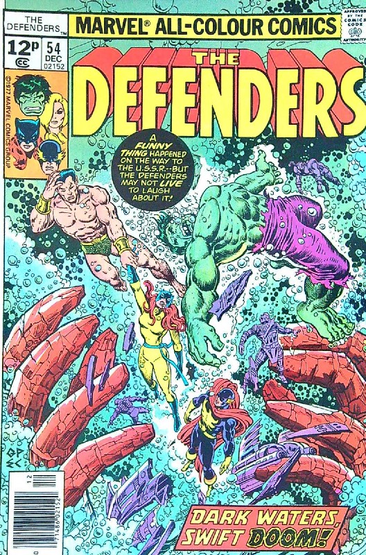 Cover of Defenders (Vol 1) #54. One of 250,000 Vintage American Comics on sale from Krypton!