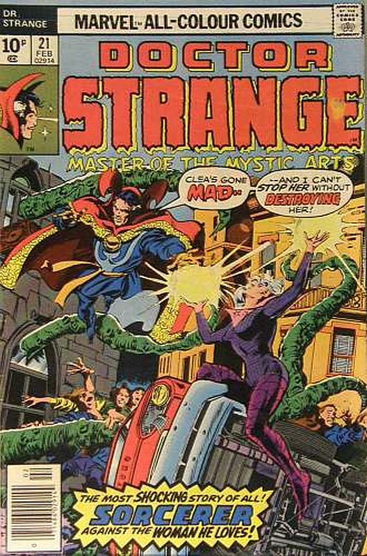 Cover of Doctor Strange (Vol 2) #21. One of 250,000 Vintage American Comics on sale from Krypton!