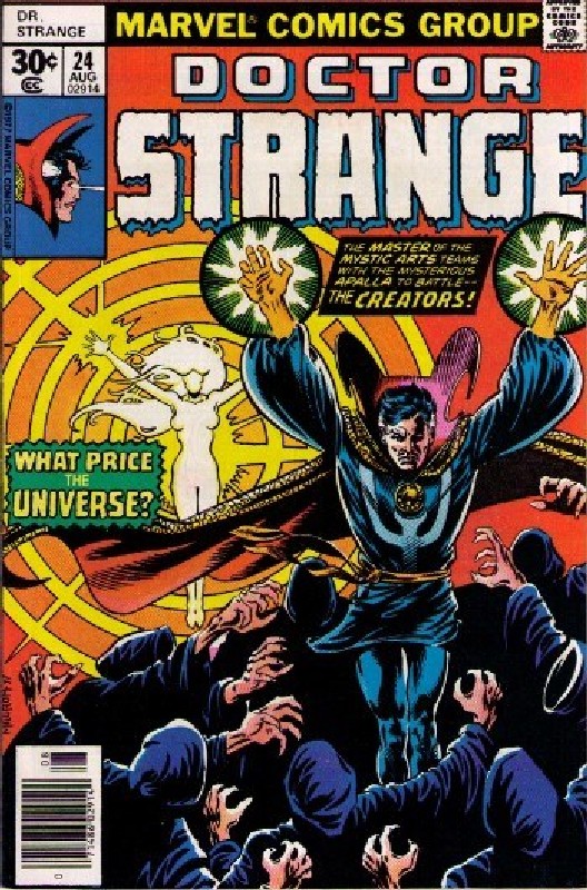 Cover of Doctor Strange (Vol 2) #24. One of 250,000 Vintage American Comics on sale from Krypton!