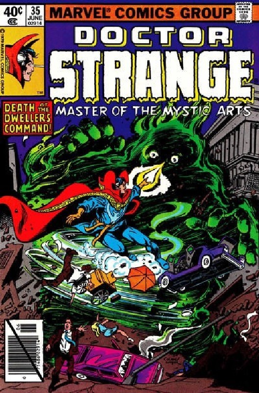 Cover of Doctor Strange (Vol 2) #35. One of 250,000 Vintage American Comics on sale from Krypton!