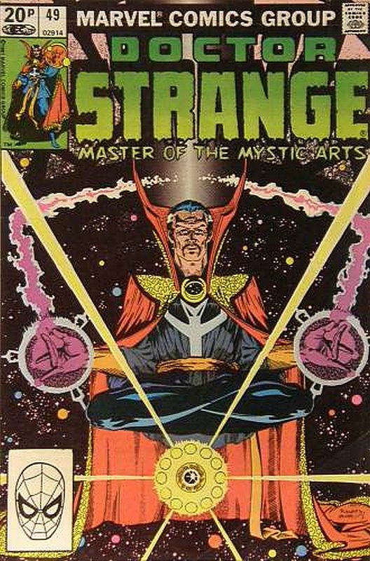 Cover of Doctor Strange (Vol 2) #49. One of 250,000 Vintage American Comics on sale from Krypton!