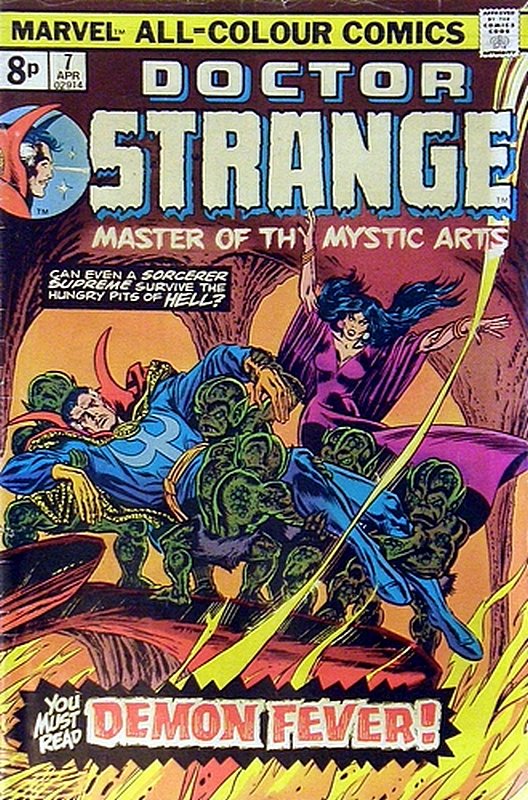 Cover of Doctor Strange (Vol 2) #7. One of 250,000 Vintage American Comics on sale from Krypton!