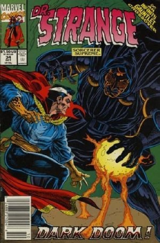 Cover of Doctor Strange (Vol 3) Sorcerer Supreme #34. One of 250,000 Vintage American Comics on sale from Krypton!