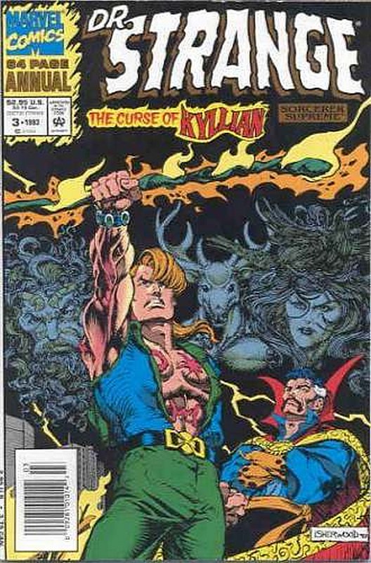 Cover of Doctor Strange Annual #3. One of 250,000 Vintage American Comics on sale from Krypton!