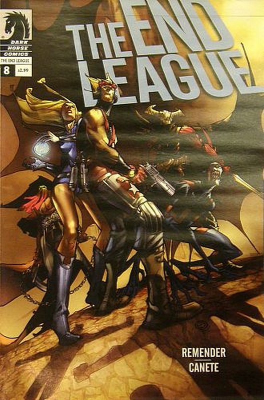 Cover of End League (Vol 1) #8. One of 250,000 Vintage American Comics on sale from Krypton!