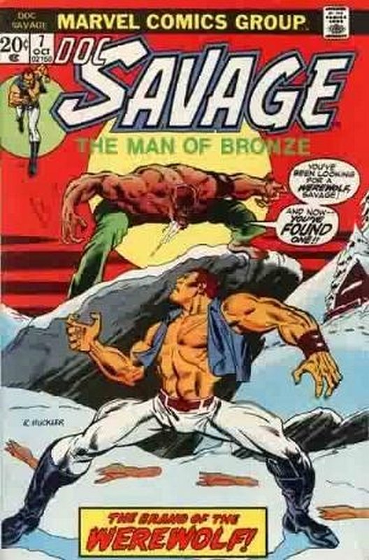 Cover of Doc Savage (Vol 1) (Marvel) #7. One of 250,000 Vintage American Comics on sale from Krypton!