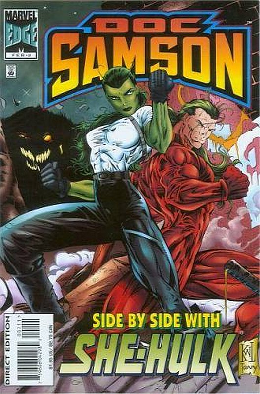 Cover of Doc Samson (1996 Ltd) #2. One of 250,000 Vintage American Comics on sale from Krypton!