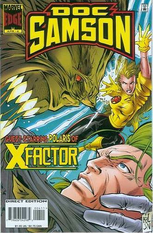 Cover of Doc Samson (1996 Ltd) #4. One of 250,000 Vintage American Comics on sale from Krypton!