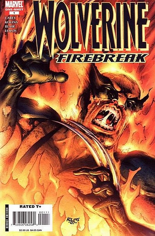 Cover of Wolverine: Firebreak (2008 One Shot) #1. One of 250,000 Vintage American Comics on sale from Krypton!