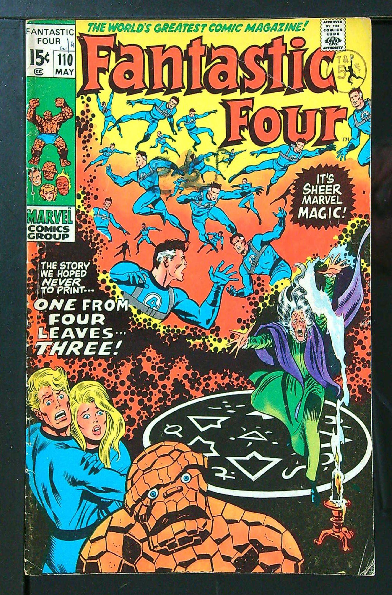 Cover of Fantastic Four (Vol 1) #110. One of 250,000 Vintage American Comics on sale from Krypton!