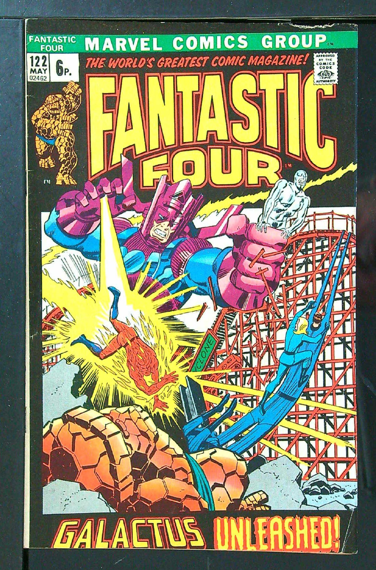 Cover of Fantastic Four (Vol 1) #122. One of 250,000 Vintage American Comics on sale from Krypton!