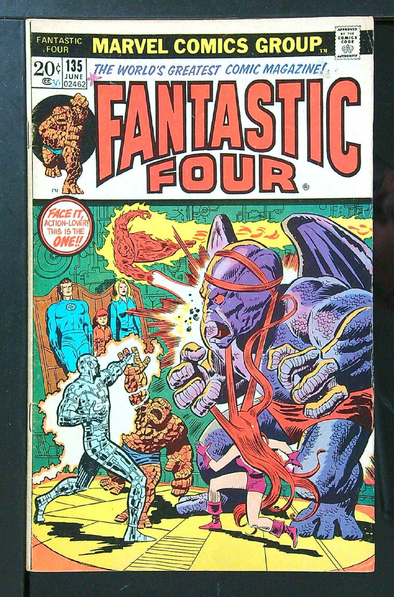 Cover of Fantastic Four (Vol 1) #135. One of 250,000 Vintage American Comics on sale from Krypton!