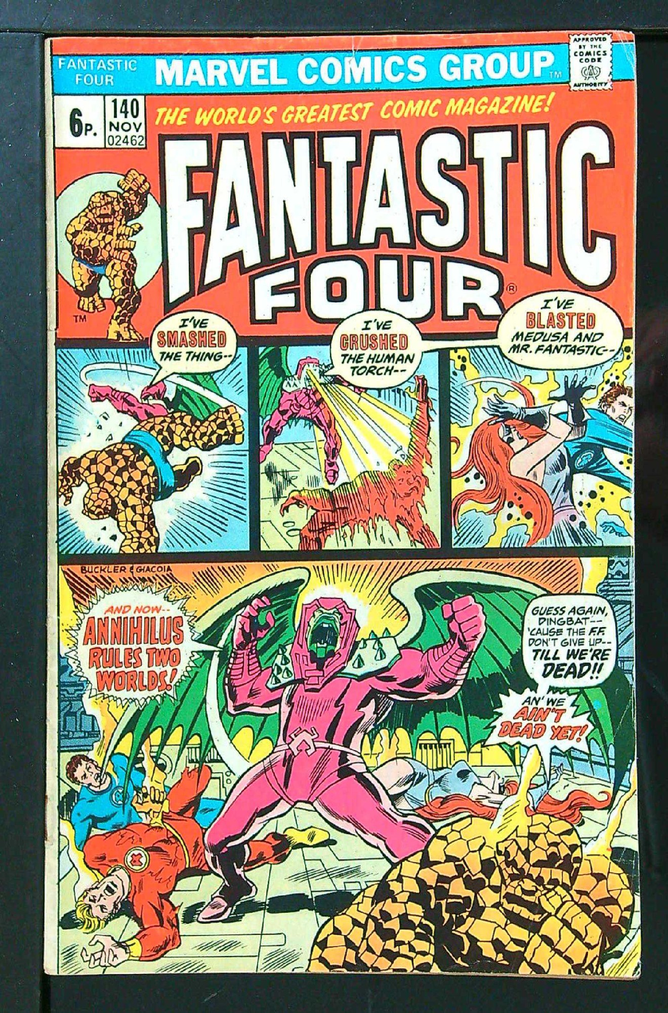 Cover of Fantastic Four (Vol 1) #140. One of 250,000 Vintage American Comics on sale from Krypton!