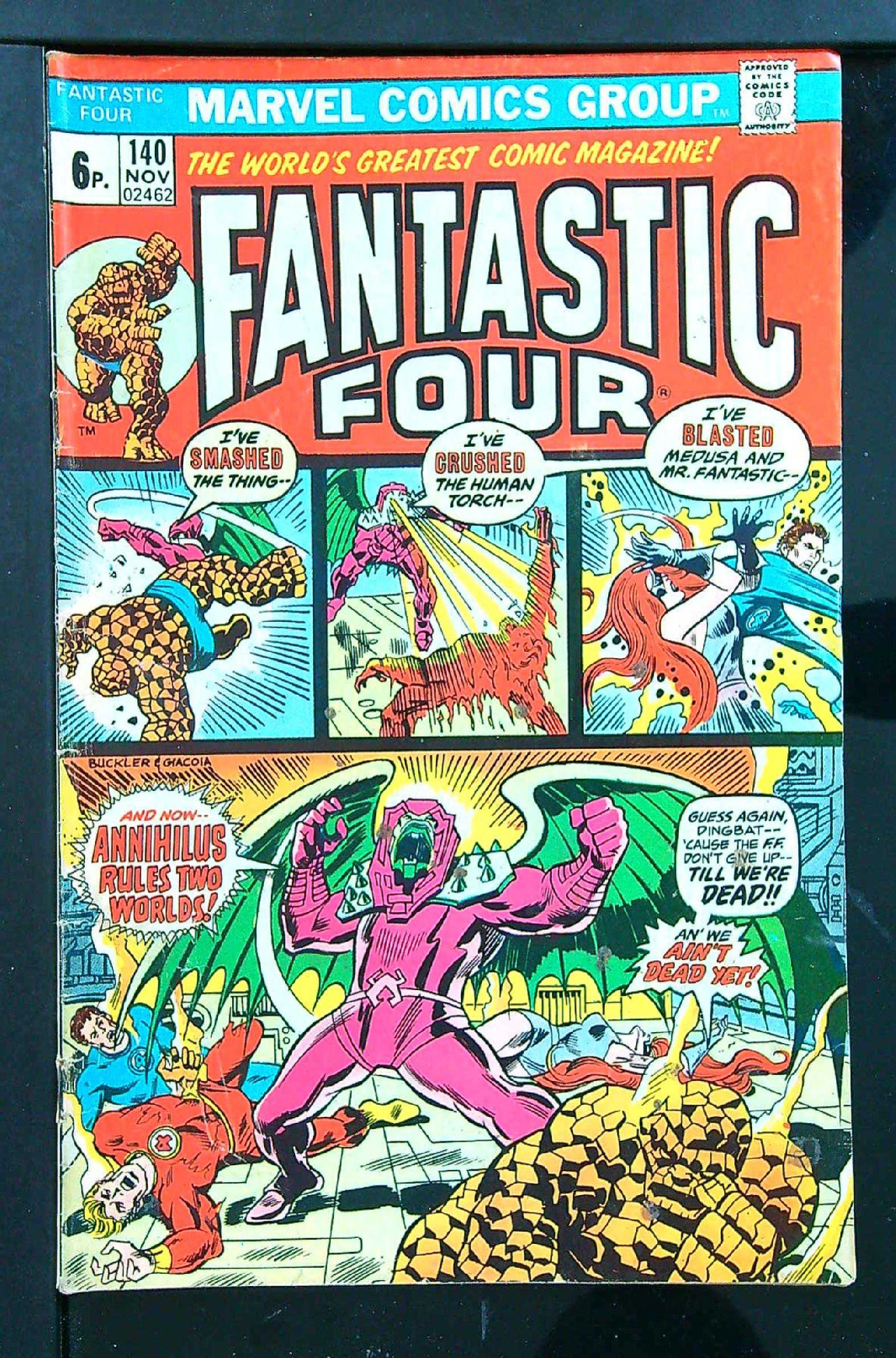 Cover of Fantastic Four (Vol 1) #140. One of 250,000 Vintage American Comics on sale from Krypton!