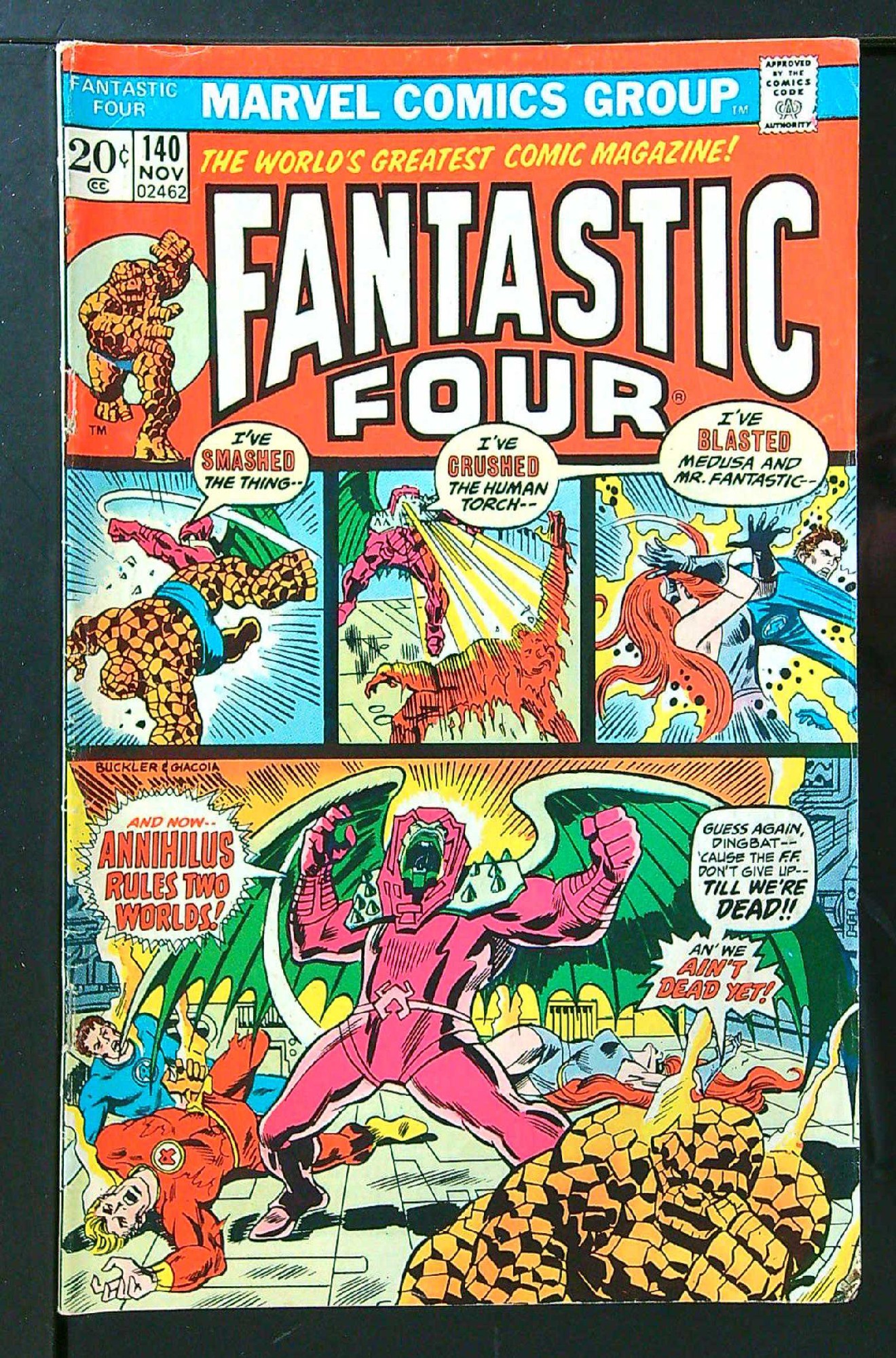 Cover of Fantastic Four (Vol 1) #140. One of 250,000 Vintage American Comics on sale from Krypton!