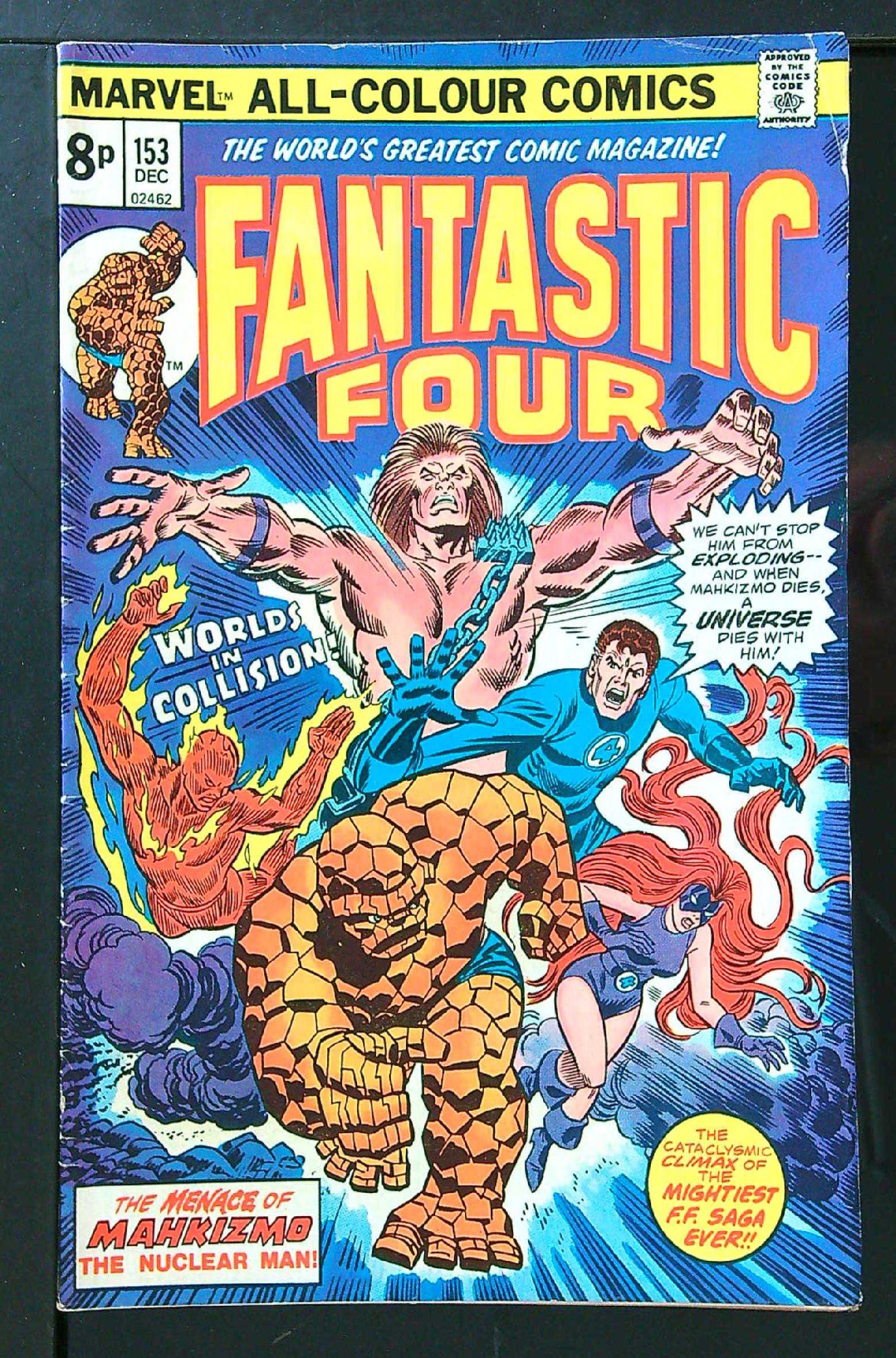Cover of Fantastic Four (Vol 1) #153. One of 250,000 Vintage American Comics on sale from Krypton!