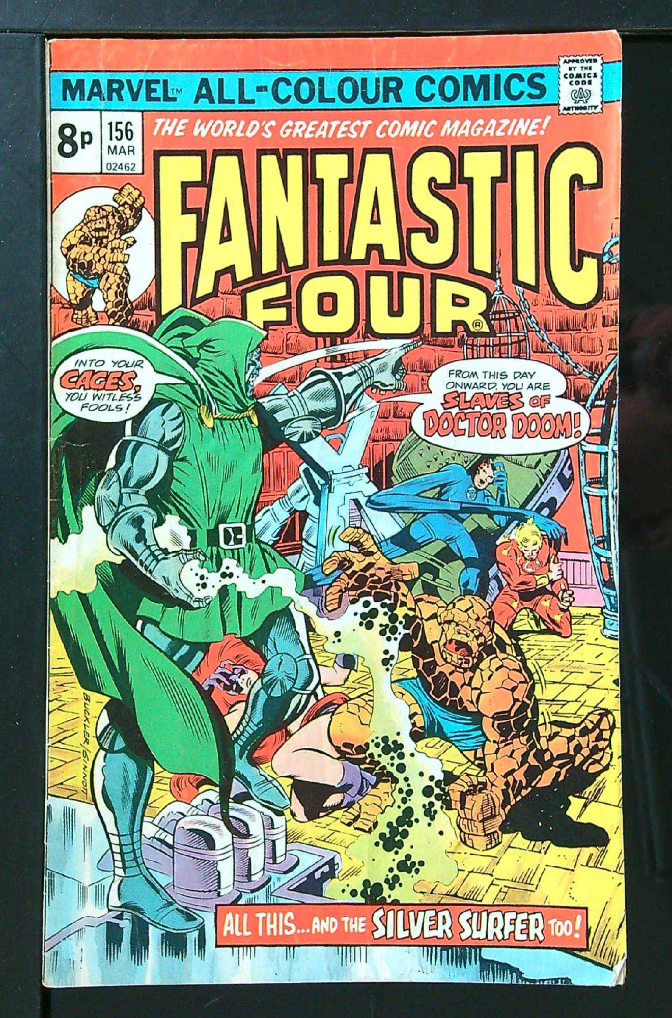 Cover of Fantastic Four (Vol 1) #156. One of 250,000 Vintage American Comics on sale from Krypton!