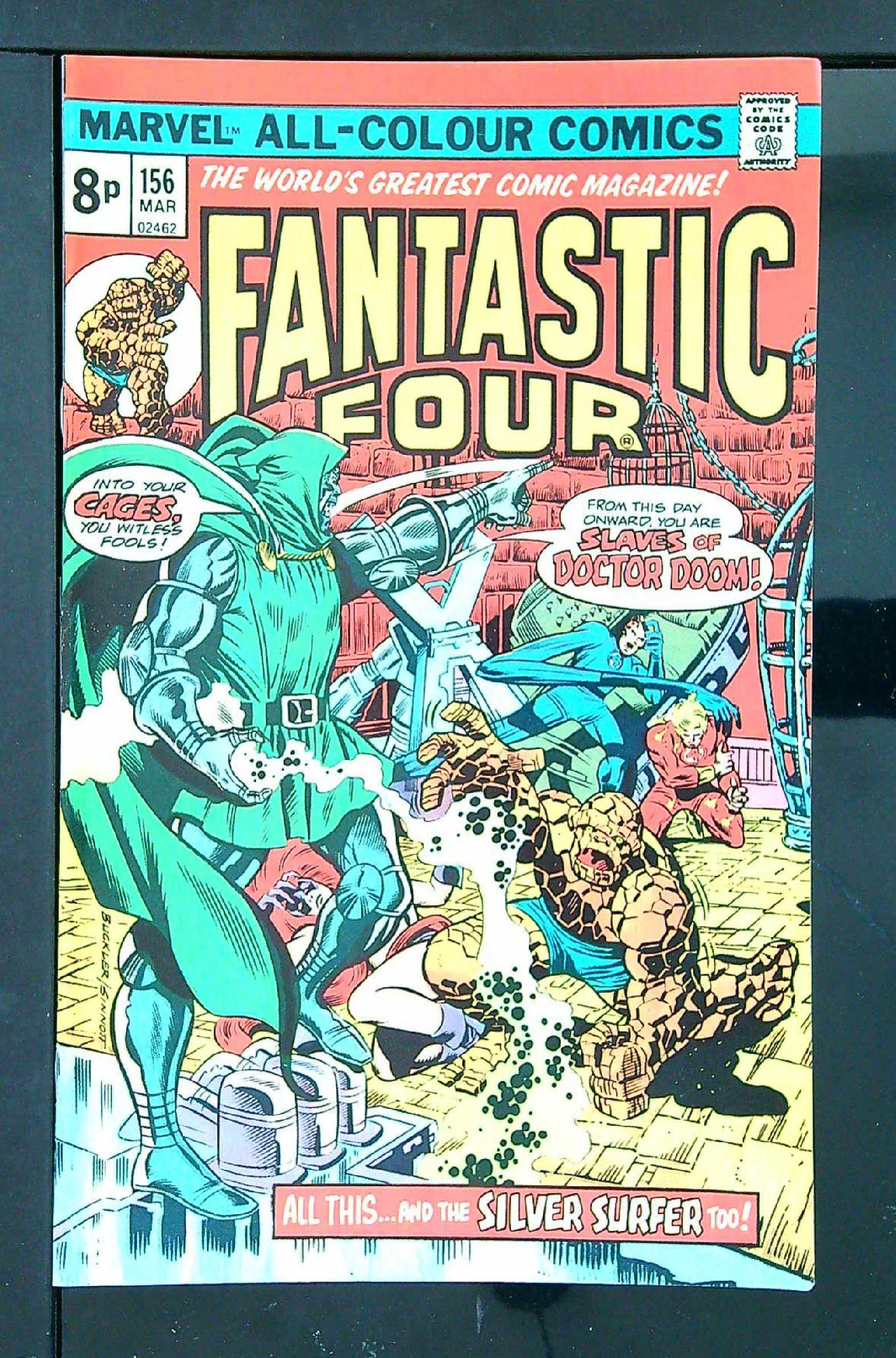 Cover of Fantastic Four (Vol 1) #156. One of 250,000 Vintage American Comics on sale from Krypton!