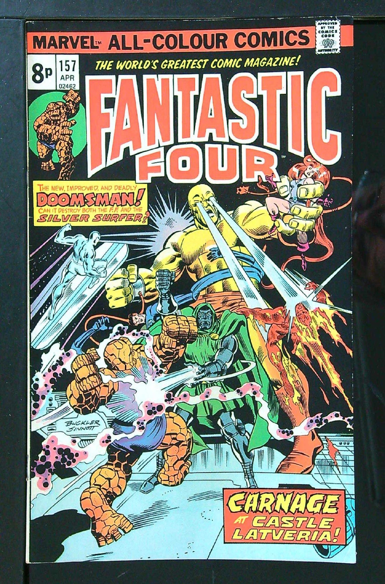 Cover of Fantastic Four (Vol 1) #157. One of 250,000 Vintage American Comics on sale from Krypton!