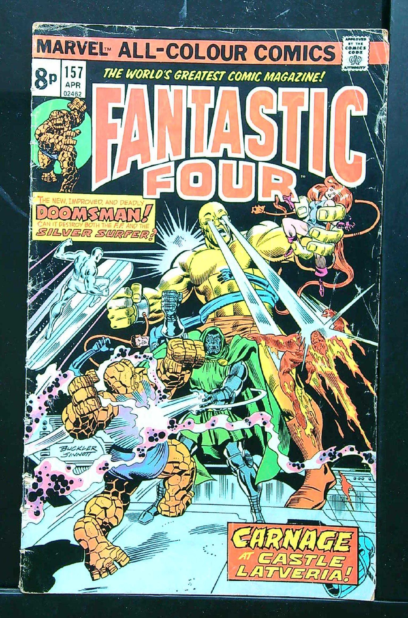 Cover of Fantastic Four (Vol 1) #157. One of 250,000 Vintage American Comics on sale from Krypton!